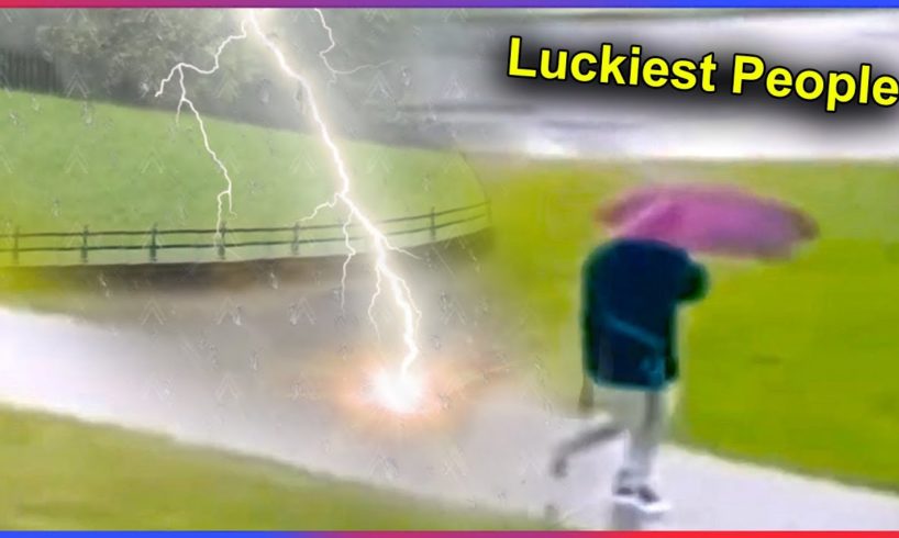 50 Luckiest People Caught On Camera | Near Death Experience