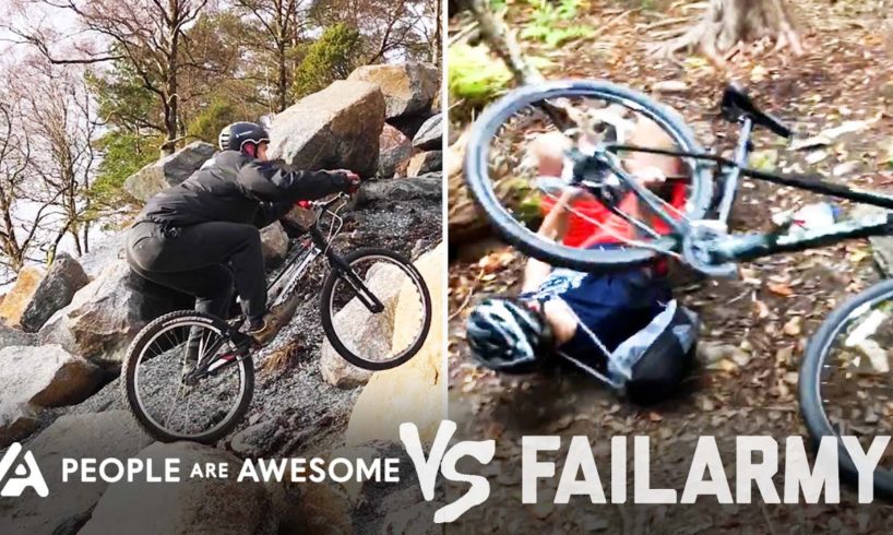 Mountain Bike Wins Vs. Fails & More! | People Are Awesome Vs. FailArmy