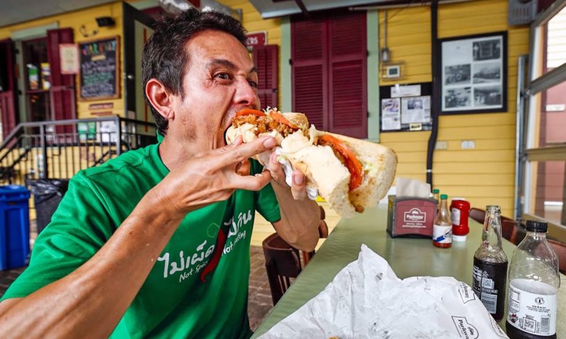 5 Huge SANDWICHES in One Day!! 🥖🦐 Best NEW ORLEANS PO'BOYS You Have To Try!!