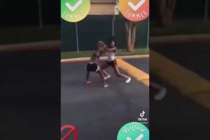 Female hood fight 🤜🏼🤛🏼