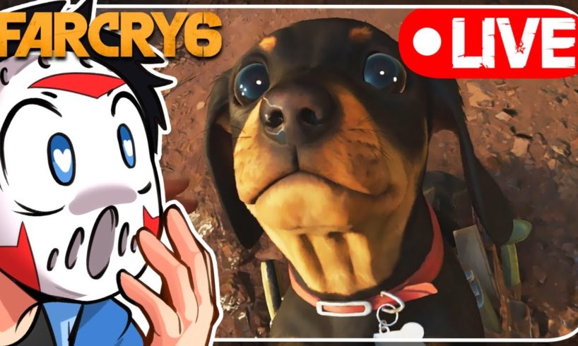 H2ODelirious Unlocks CUTEST PUPPY On FAR CRY 6 - Part 2 - (FULL GAME)