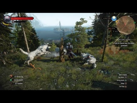 THE WITCHER 3 WILD HUNT - ALL ANIMAL FIGHTS - PART 1!!!!