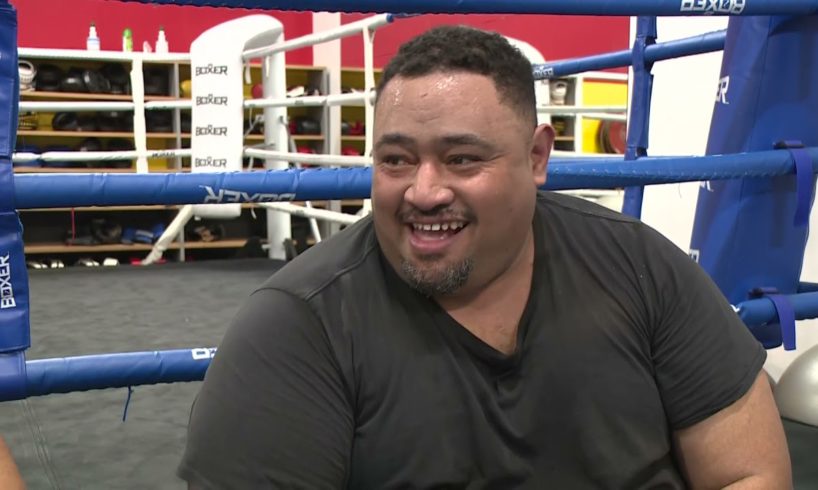 Te Ao Toa Tiger Hood fights in the ring and against obesity