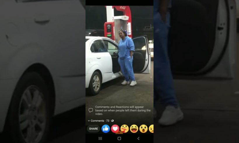 (Hood Fights) Gas Station Scuffle 👊🏽