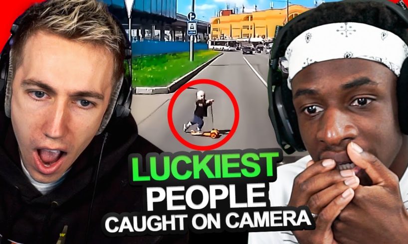 SIDEMEN REACT TO THE 20 LUCKIEST PEOPLE