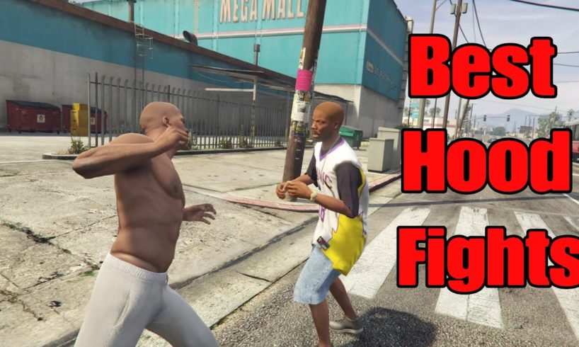 Best Hood Fights And Street Knockouts Compilation| GTA Ep. 47