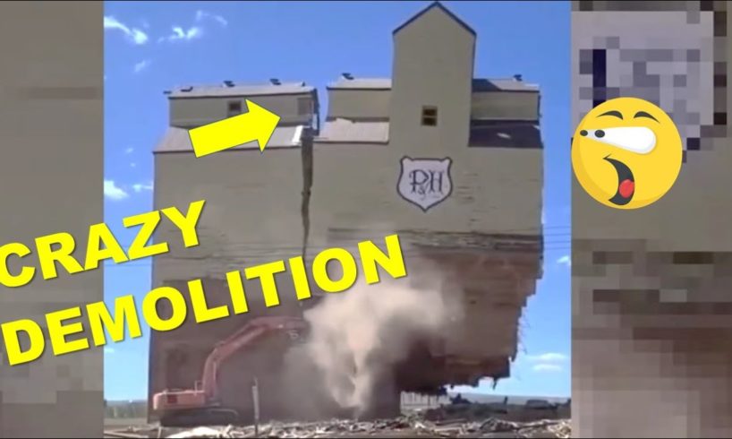 DEMOLITION COMPILATION #demolition #risk #safe #neardeath