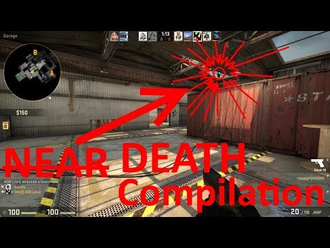 (NEAR) DEATH COMPILATION CS:GO | JoxxerKong !