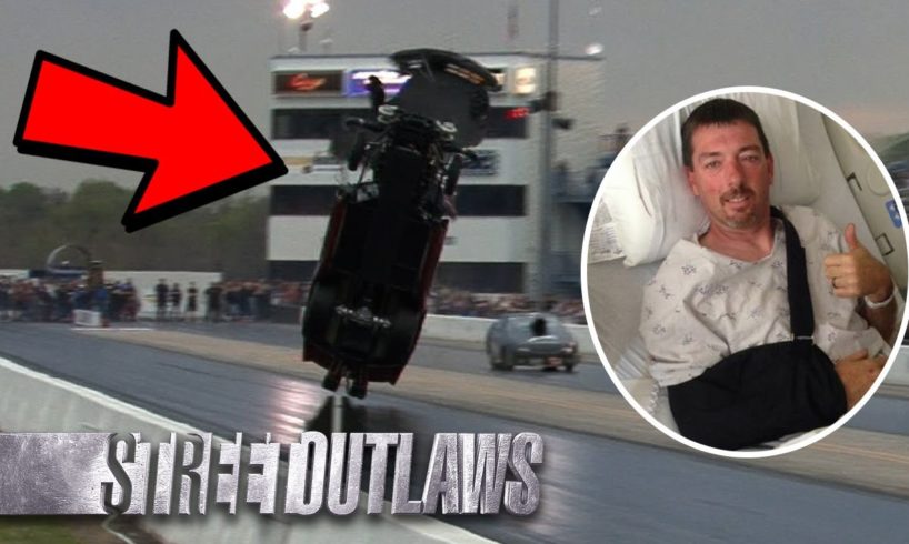 Street Outlaws NEAR DEATH CRASHES! ROLLOVERS, T-BONES, AND MORE..