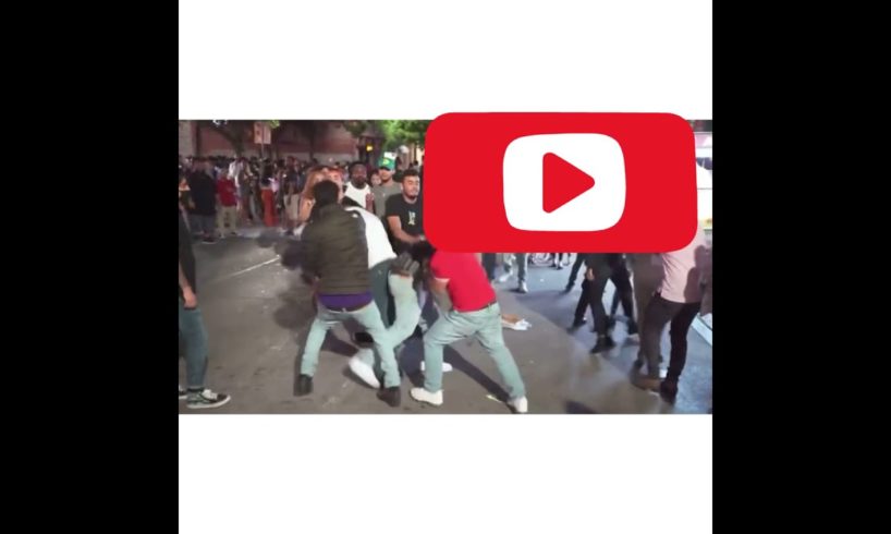 Street fight compilation street brawl hood fight knock outs k.o fist fight group fight brawl