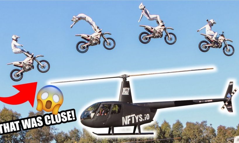 I Jumped Over A Helicopter! (NEAR DEATH!!)