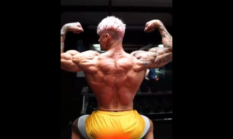 Incredible Demon's Back #shorts #gym #motivation #workout