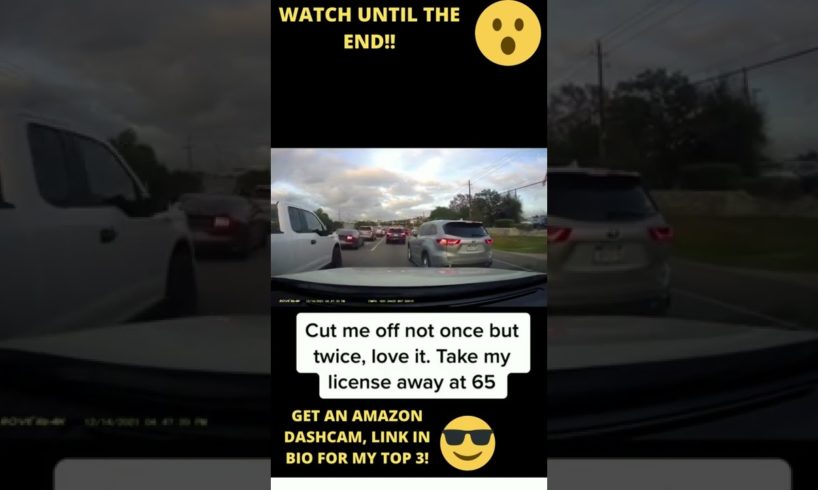 Cut me off not once but twice... #shorts #youtubeshorts #dashcam