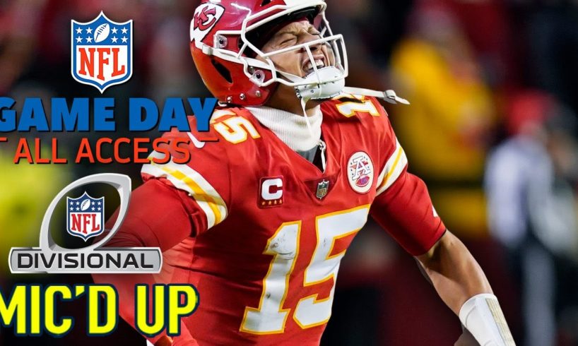 NFL Mic'd Up Divisional Round "I Almost Popped a Blood Vessel" | Game Day All Access