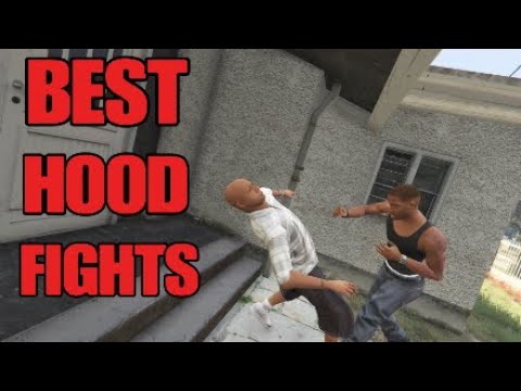 BEST Hood Fights And Street Knockouts Compilation| GTA 5 Ep.34