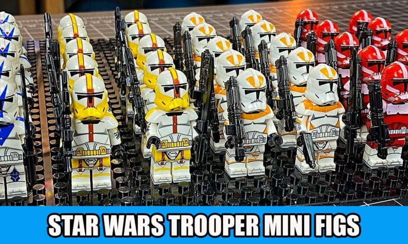 LEGO Star Wars Trooper Army Build, These are Awesome