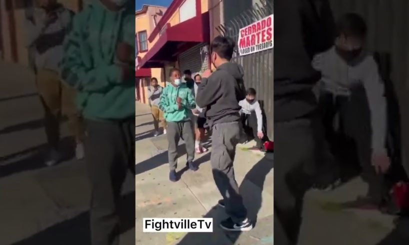 Nigga wants all da smoke #fight #fighting #fightvideos #hood #hoodfights #schoolfight #streetvideos