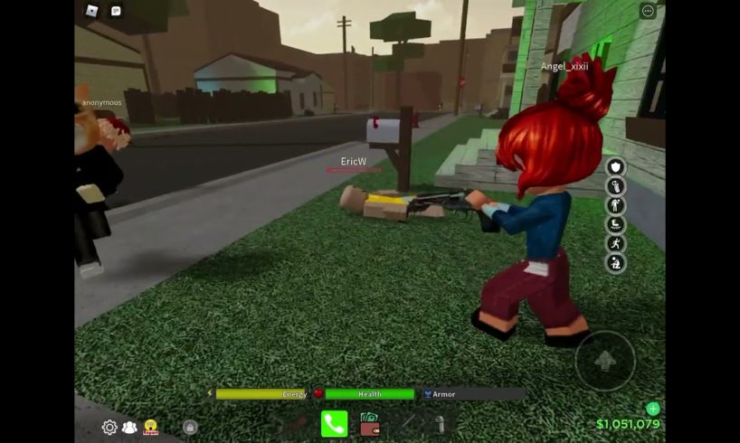 The most savage bacon girl I’ve seen (roblox Da Hood fights)