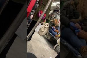 Toronto streetcar fight over a seat??