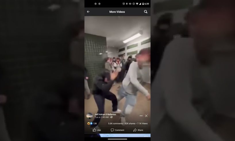 Hood fight crazy outcome 🤣