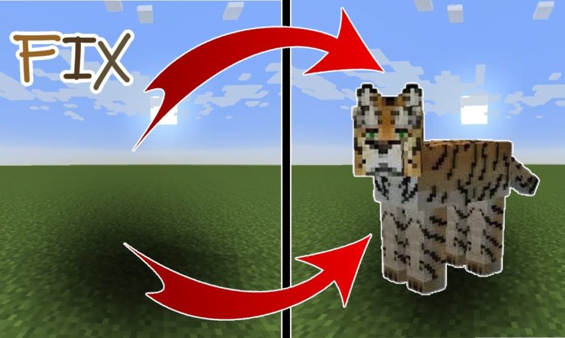 How to fix invisible animals problem (Mo'creatures Minecraft mod tutorial)