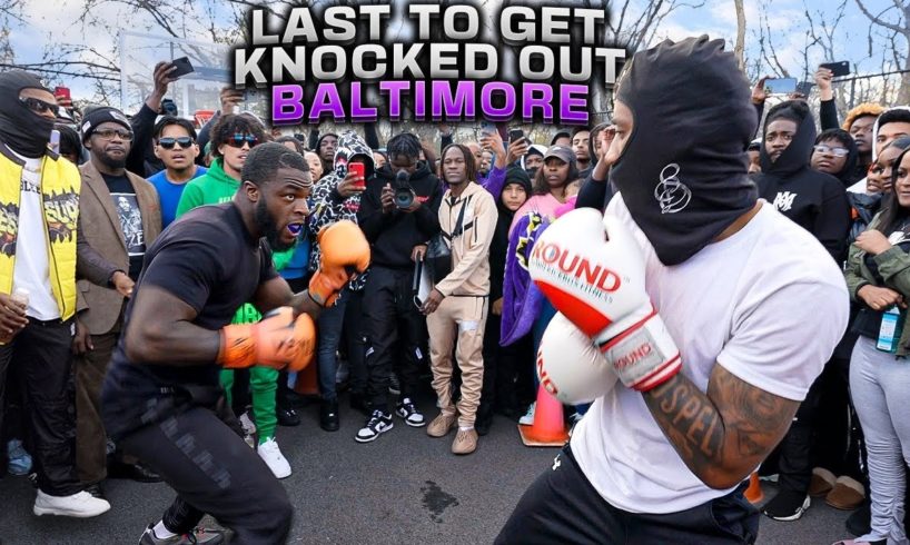 LAST TO GET KNOCKED OUT BALTIMORE!