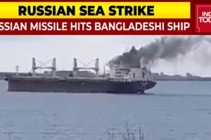 Russian Missile Hits Bangladeshi Ship Near Black Sea Port Of Olvia, One Bangladeshi Sailor Killed