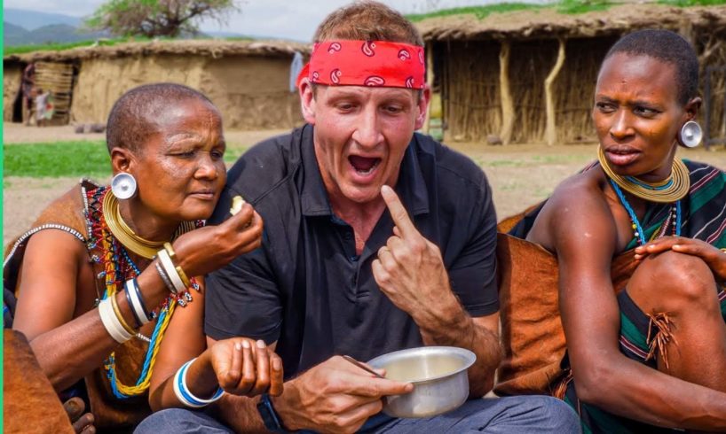 EXTREME African Tribal Food!! Eating EVERYTHING They Eat!!