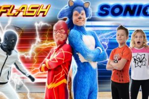 SONIC The Hedgehog VS The FLASH!