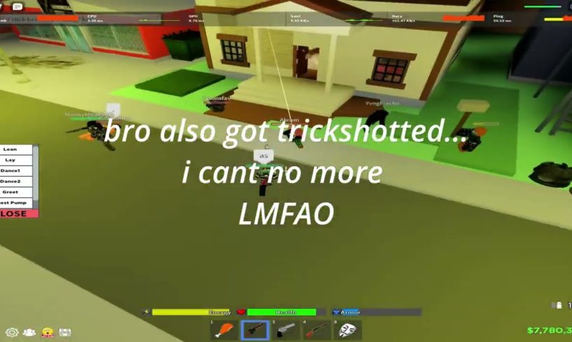 Roblox Da Hood - Fighting Scenarios #1