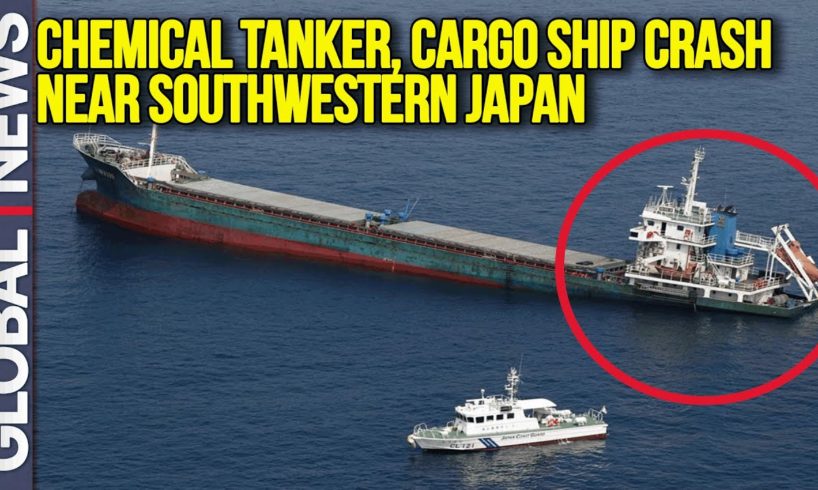 Chemical tanker, cargo ship crash near southwestern Japan