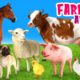 Farm animals for kids Learn Animal name and sound