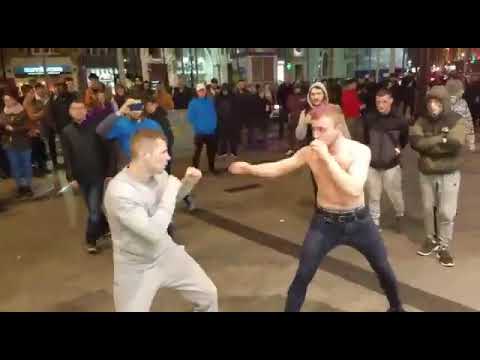 Street fight in Dublin 🏩 DUBLİN Fight