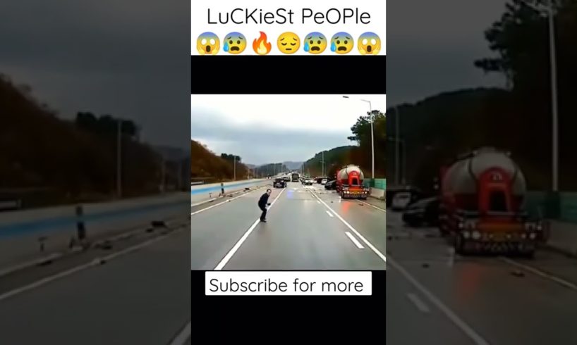 #luckiestpeople #neardeath #viralvideo #shorts #shortvideos #omg #trending #viral #respect #dank