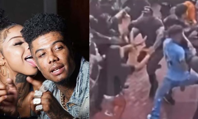 BLUEFACE KNOCKS OUT CHRISEAN ROCKS DAD AND FIGHT WHOLE FAMILY!!! NEW VIDEO FOOTAGE FULL FIGHT!!!