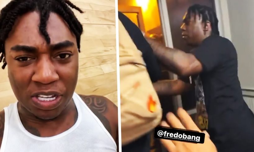 Fredo Bang Swings On NBA YoungBoy Fan At His Show