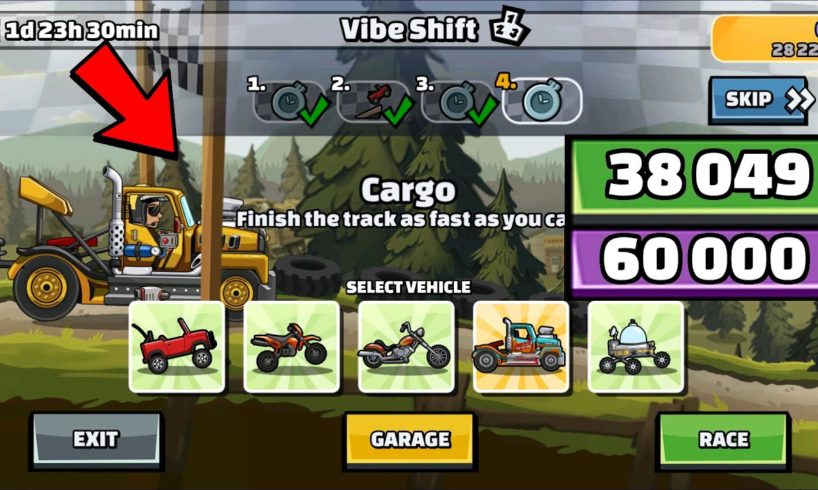 Hill Climb Racing 2 - 38049/60000 Team Event (Vibe Shift)