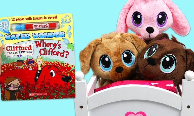 Little Tikes Rescue Tales Cute Puppies Bedtime Routine and Story Time with Clifford the Big Red Dog!