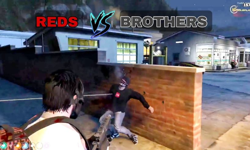 REDS VS BROTHERS | Paleto Hood Fight | VLTRP