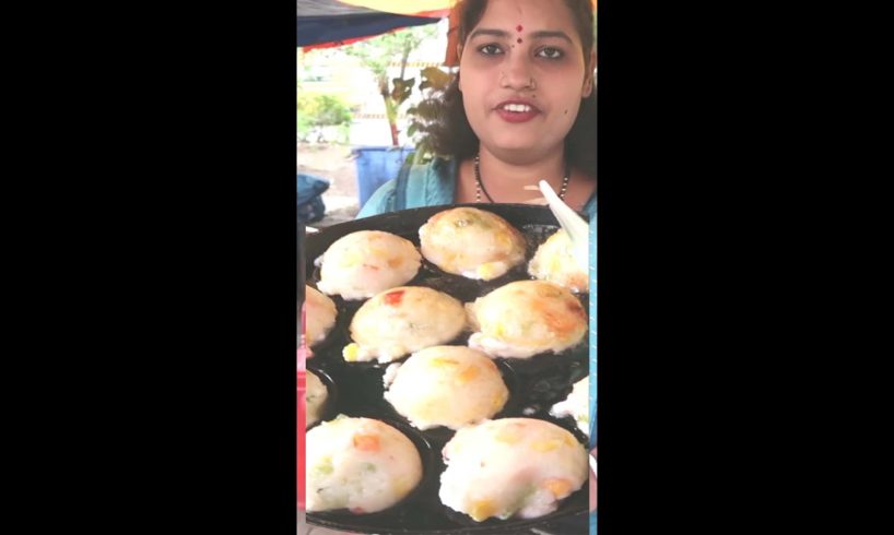 Barsha Didi Ka Appe | Mixed Veg Appe 60 Rs/  #shorts #ashortaday #indorestreetfood