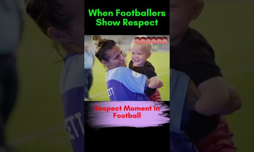 Beautiful Moments Of Respect in sports | #shorts #respect #football #footballshorts #moments