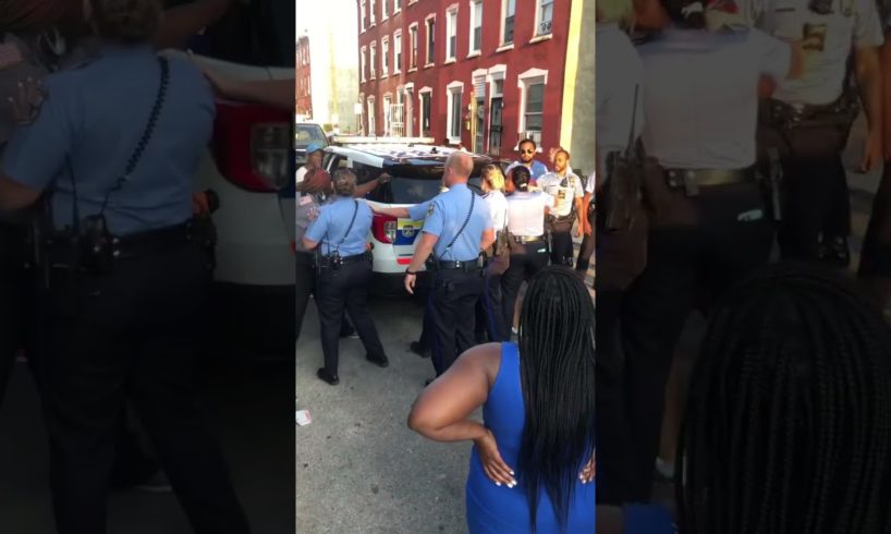 👮🏽‍♂️👮🏻‍♀️North Philly ☮️#hoodfights #fights #beef #viral #explore #explorepage #northphilly