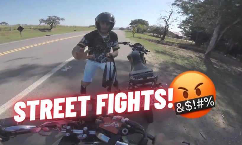 STREET FIGHTS CAUGHT ON CAMERA! | HOOD FIGHTS, MOTORCYCLE CRASH, ROAD RAGE, EPIC MOTO MOMENTS 2022