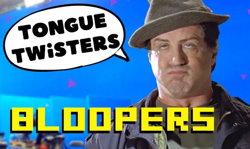 SYLVESTER STALLONE BLOOPERS COMPILATION. (The Expendables, Rocky, Judge Dredd, Rambo etc)