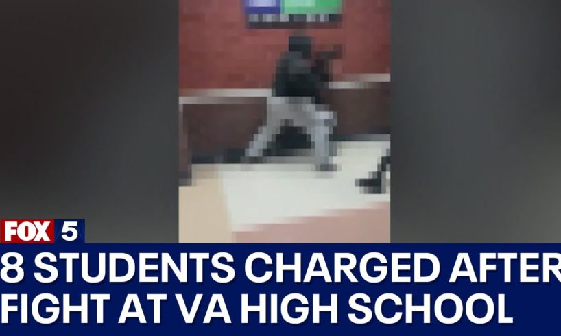 8 students charged after large fight at Spotsylvania County high school | FOX 5 DC