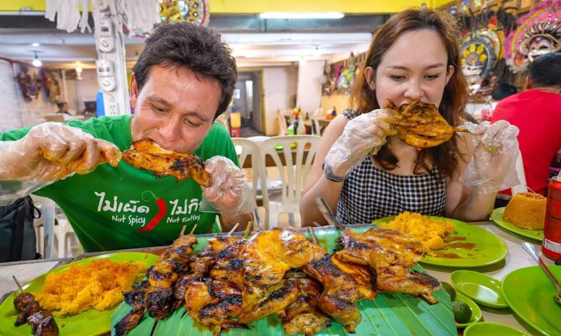 Filipino Street Food in Bacolod!! CHICKEN INASAL + Ultimate BBQ Tour in Philippines!