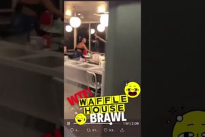 Waffle House fight #hoodfights #hoodfight #wafflehouse #foodfight #funnyvideos #funnyfights #funny