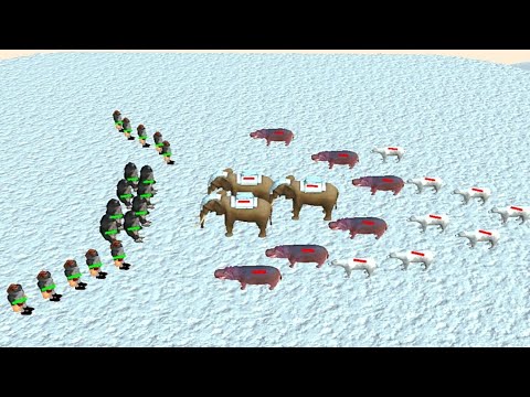 Crazy Animal Fights - Animal Revolt Battle Simulator