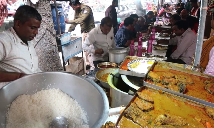 Jitna Sasta Utna Badia | Rui Machli - Chawal 60 Rs/ Only | Kolkata Jaisa Khana Apko Nehi Milega