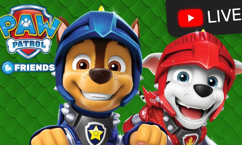 🔴 PAW Patrol Rescue Knights Episodes and More Season 8! Cartoons for Kids Live Stream